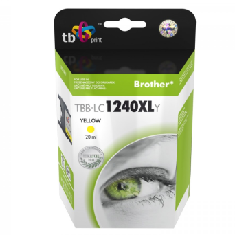 Tusz do Brother LC1240XL TBB-LC1240XLY YE | 5901500501576