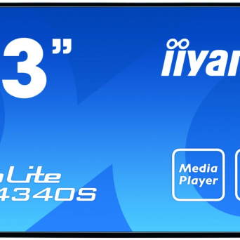 43'' LE4340S-B1 AMVA DVI/HDMI/USB Player/2x10W | 4948570114184