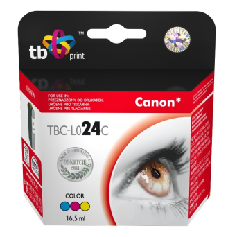 Tusz do Canon BCI24C TBC-L024C Colour 100% nowy | 5901500500647